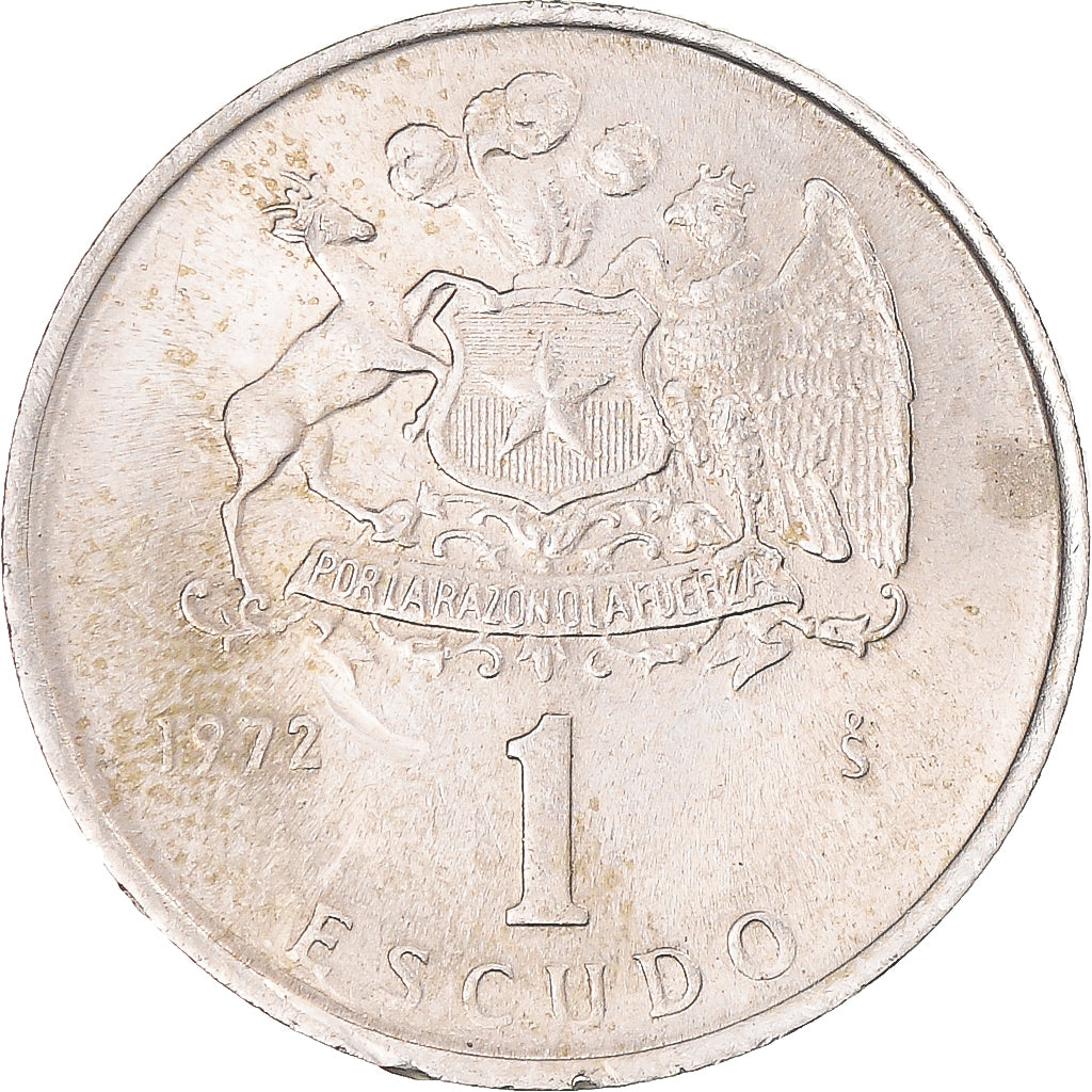 Coin, Chile, Escudo, 1972