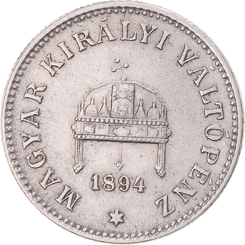 Moneta, Ungheria, 20 Fillér, 1894