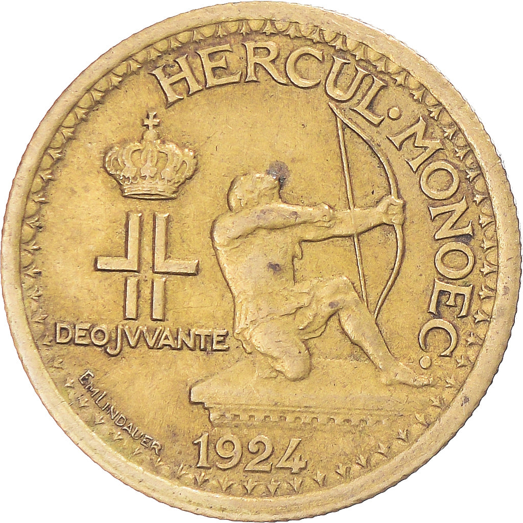 Moneta, Monaco, 50 Centimes, 1924
