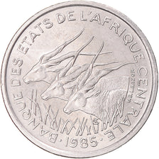 Coin, Central African States, 50 Francs, 1985