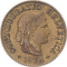 Monnaie, Suisse, 5 Rappen, 1918