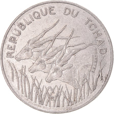 Moeda, Chade, 100 Francs, 1985