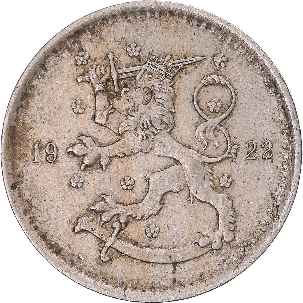 Moeda, Finlândia, Markka, 1922