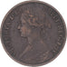 Münze, Großbritannien, Farthing, 1865
