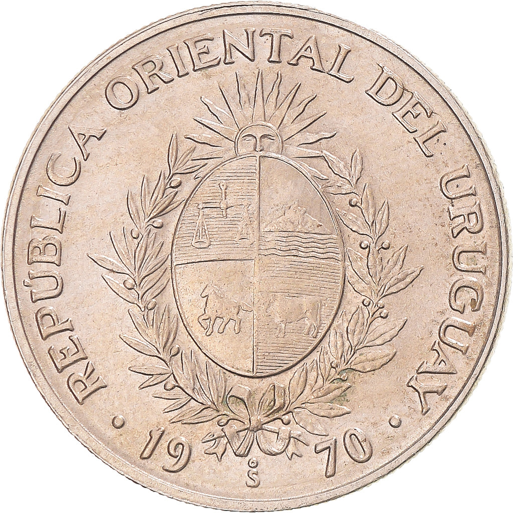 Moneda, Uruguay, 50 Pesos, 1970