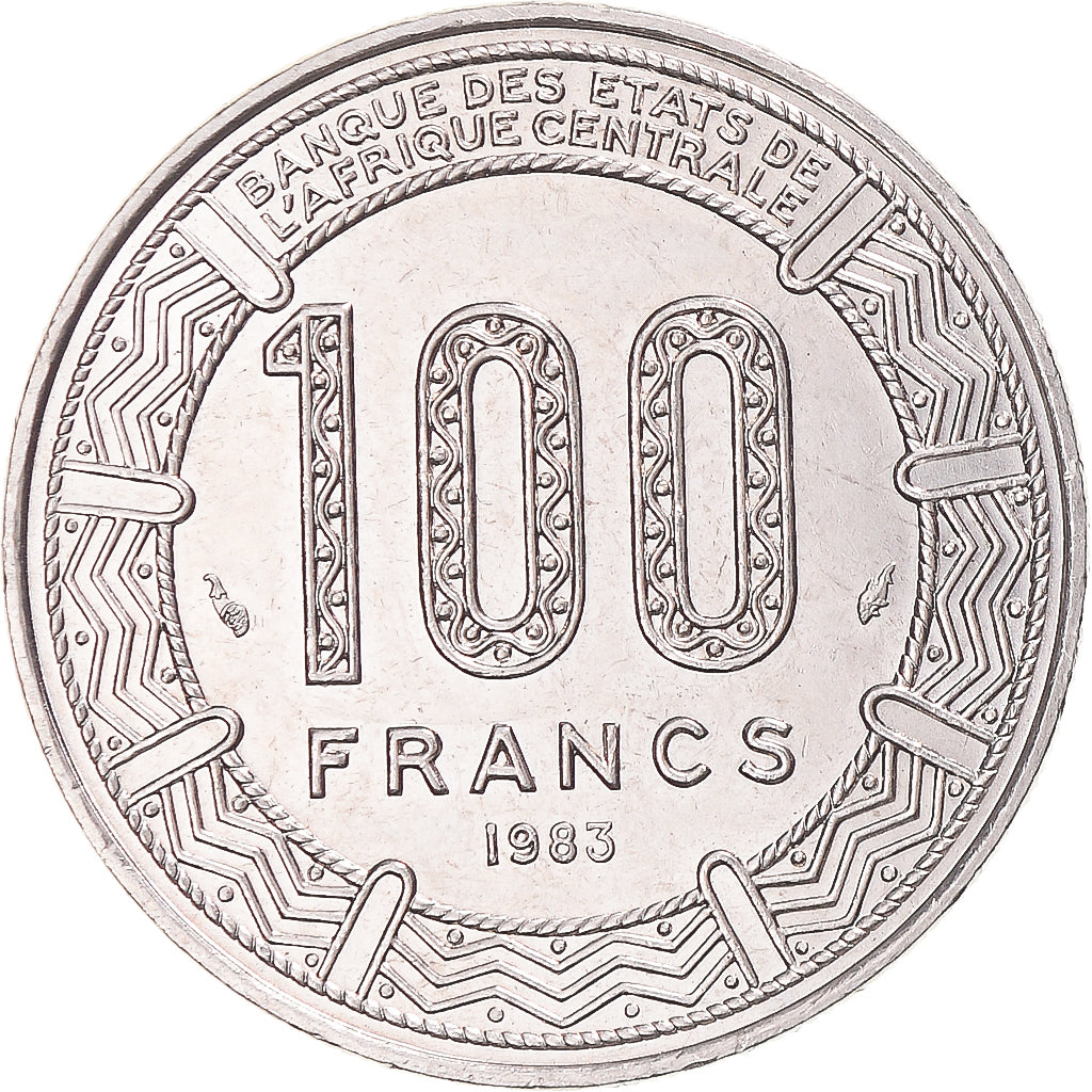 Munten, Congo, 100 Francs, 1983