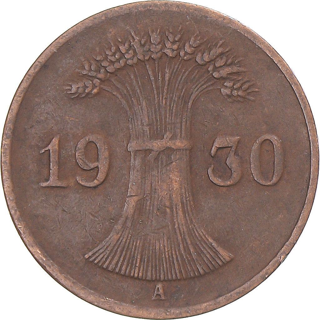 Münze, Deutschland, Reichspfennig, 1930