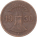 Monnaie, Allemagne, Reichspfennig, 1930