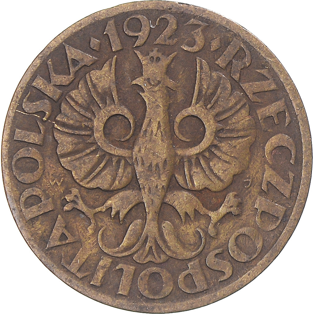Coin, Poland, 2 Grosze, 1923