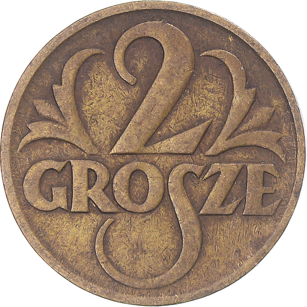 Coin, Poland, 2 Grosze, 1923