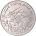 Monnaie, Congo, 100 Francs, 1975