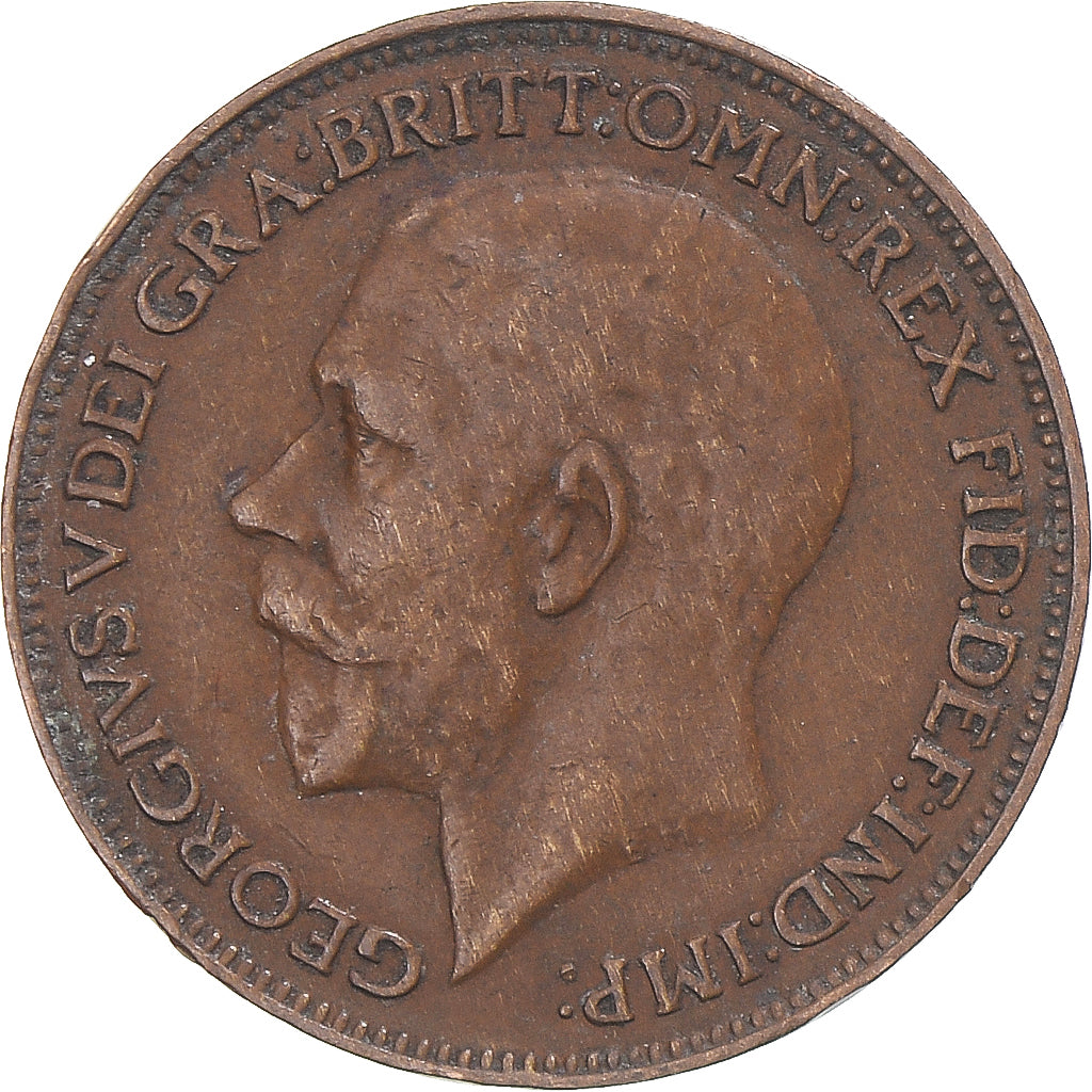Coin, Great Britain, Farthing, 1922