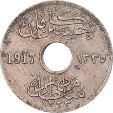 Moeda, Egito, 5 Milliemes, 1917
