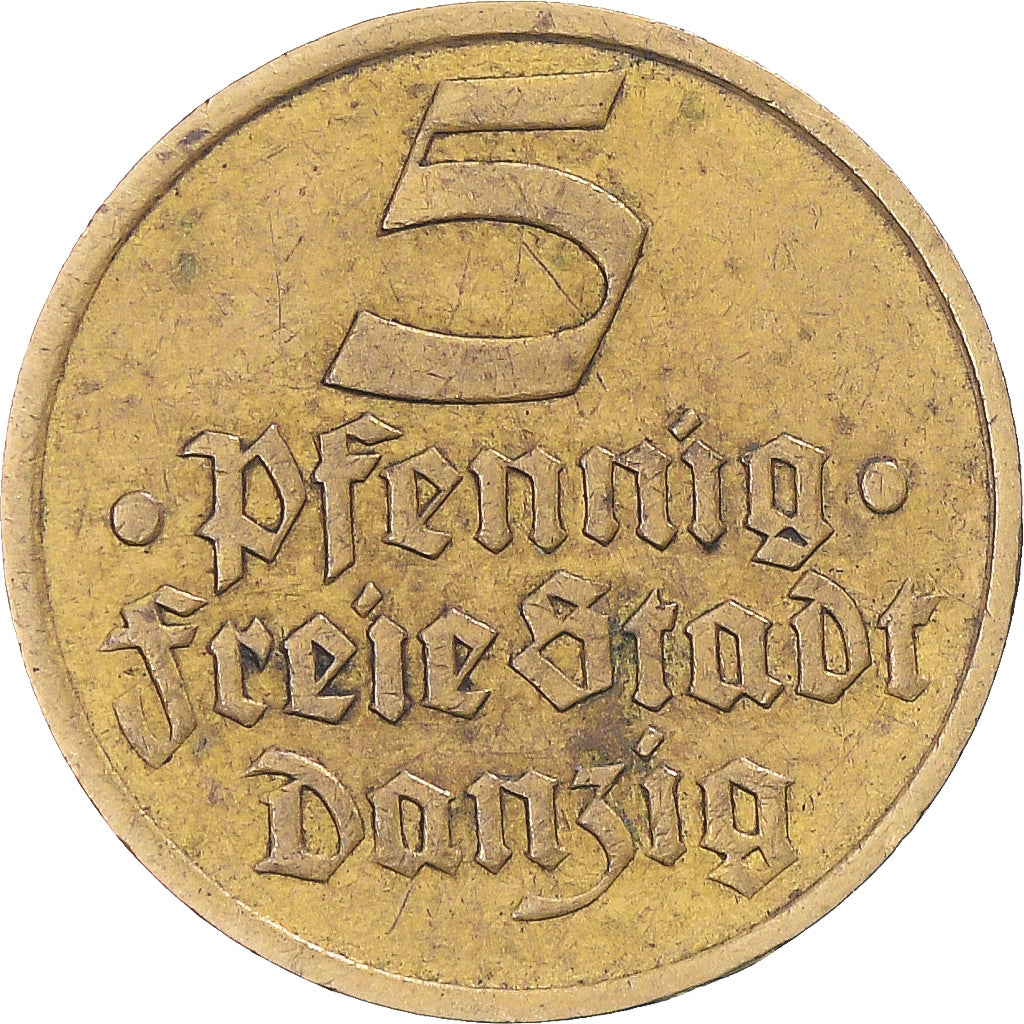 Münze, Polen, 5 Pfennig, 1932