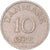 Moneta, Danimarca, 10 Öre, 1956