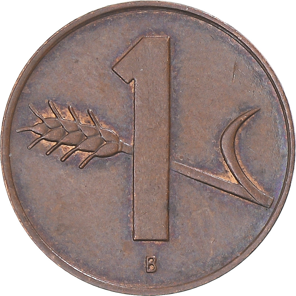 Coin, Switzerland, Rappen, 1963