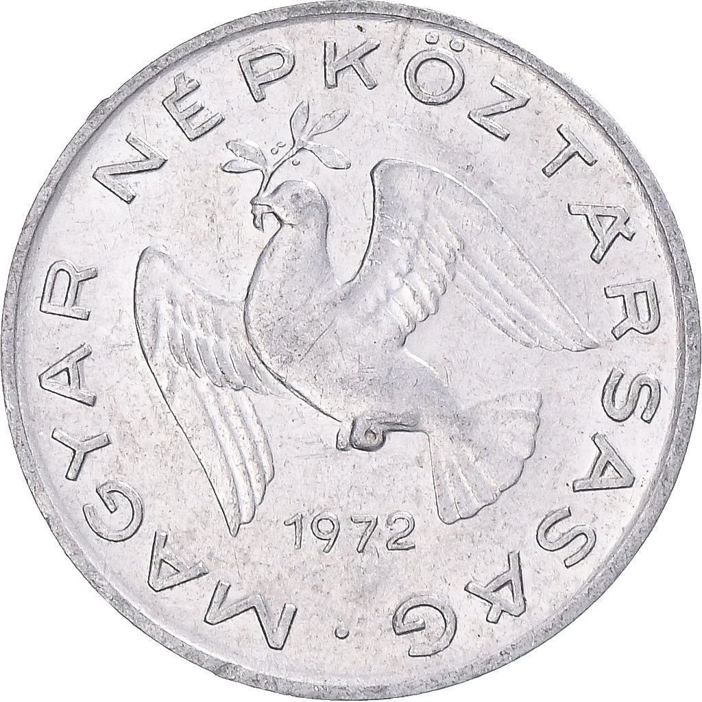 Moneta, Ungheria, 10 Filler, 1972
