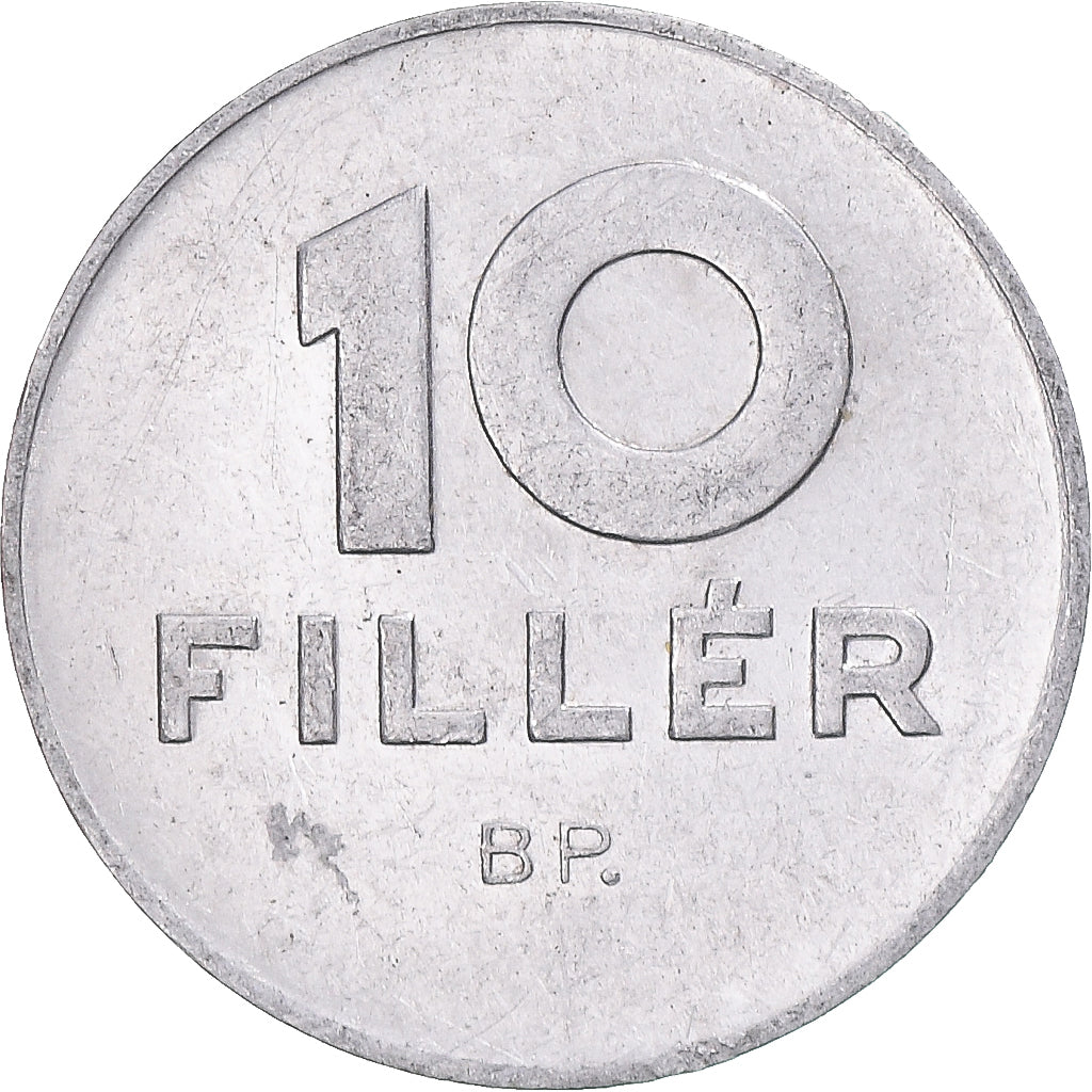 Moneta, Ungheria, 10 Filler, 1972
