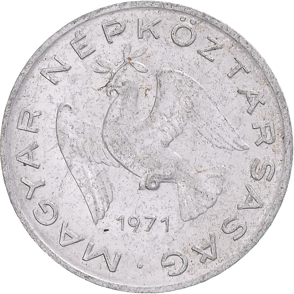 Moneta, Ungheria, 10 Filler, 1971