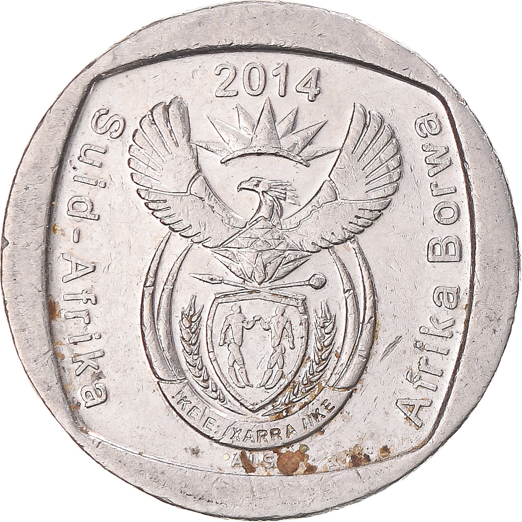 Moneta, Sudafrica, Rand, 2014