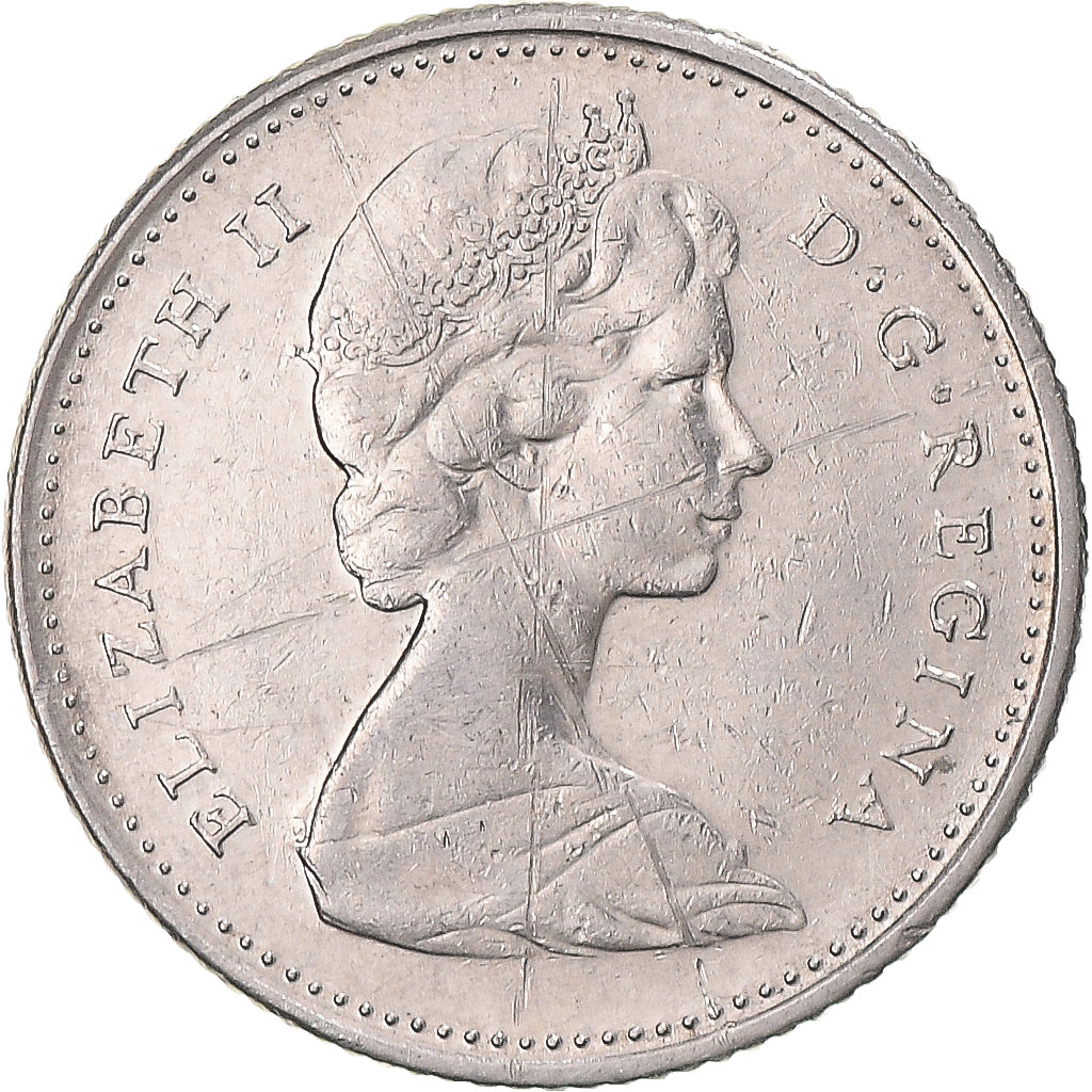 Munten, Canada, 10 Cents, 1972
