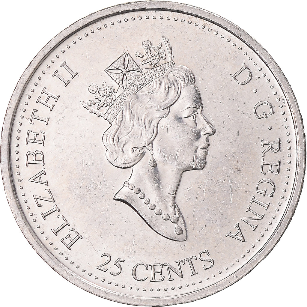 Moneta, Canada, 25 Cents, 2000