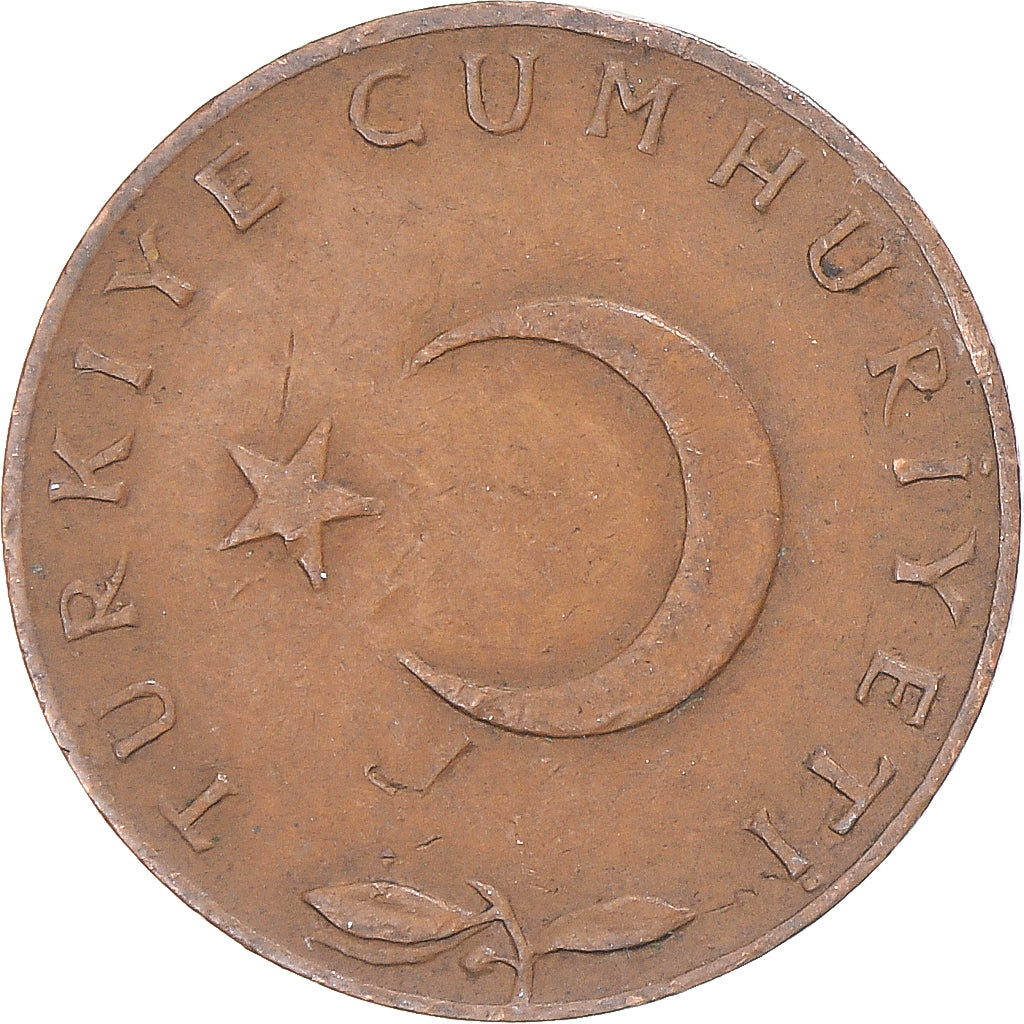 Moeda, Turquia, 5 Kurus, 1969