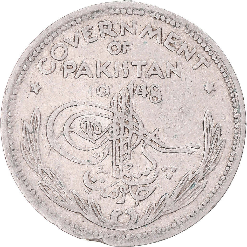 Munten, Pakistan, 1/4 Rupee, 1948