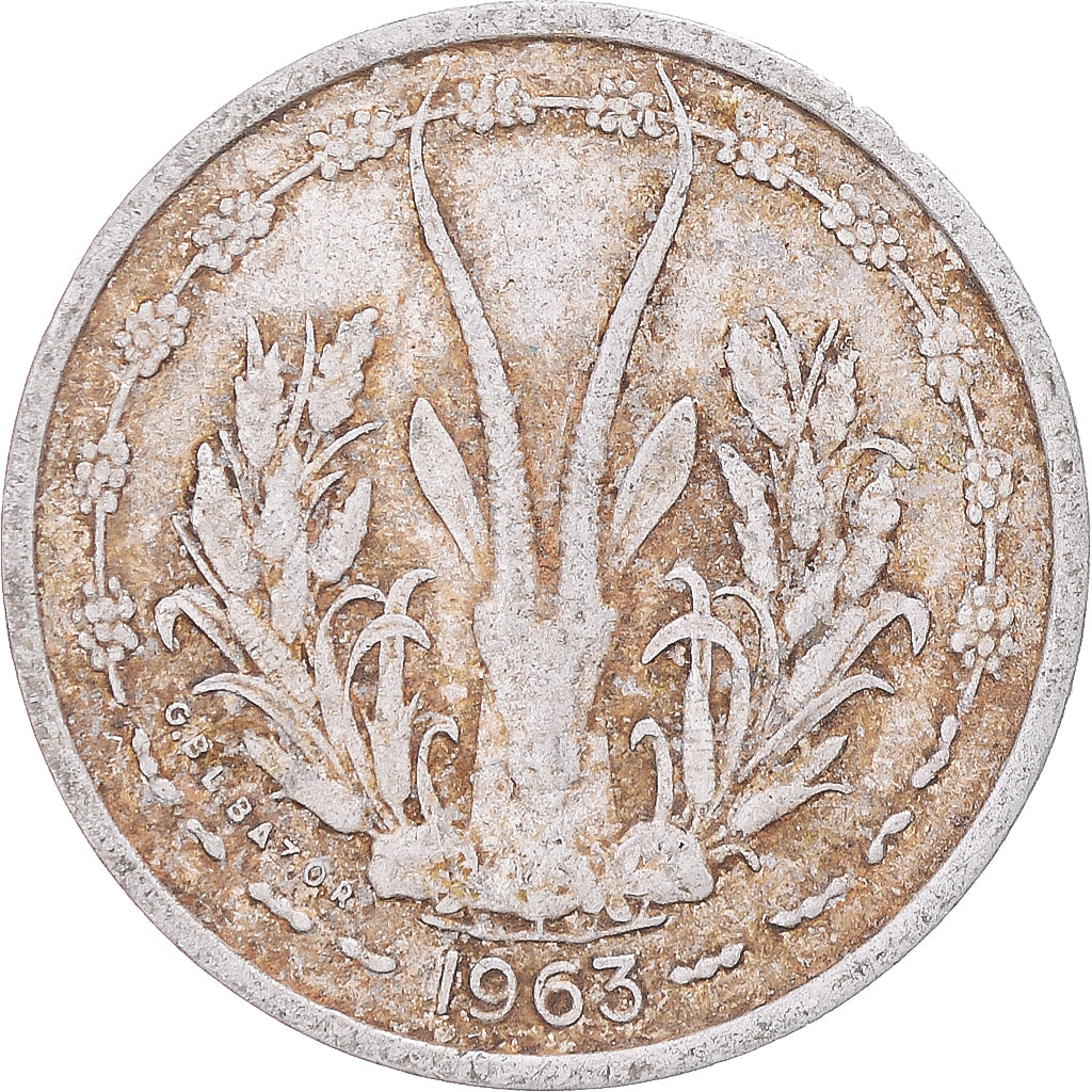 Coin, West African States, Franc, 1963