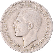 Servië, Dinar, 1925, Zilver, FR