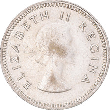 Coin, South Africa, 3 Pence, 1958