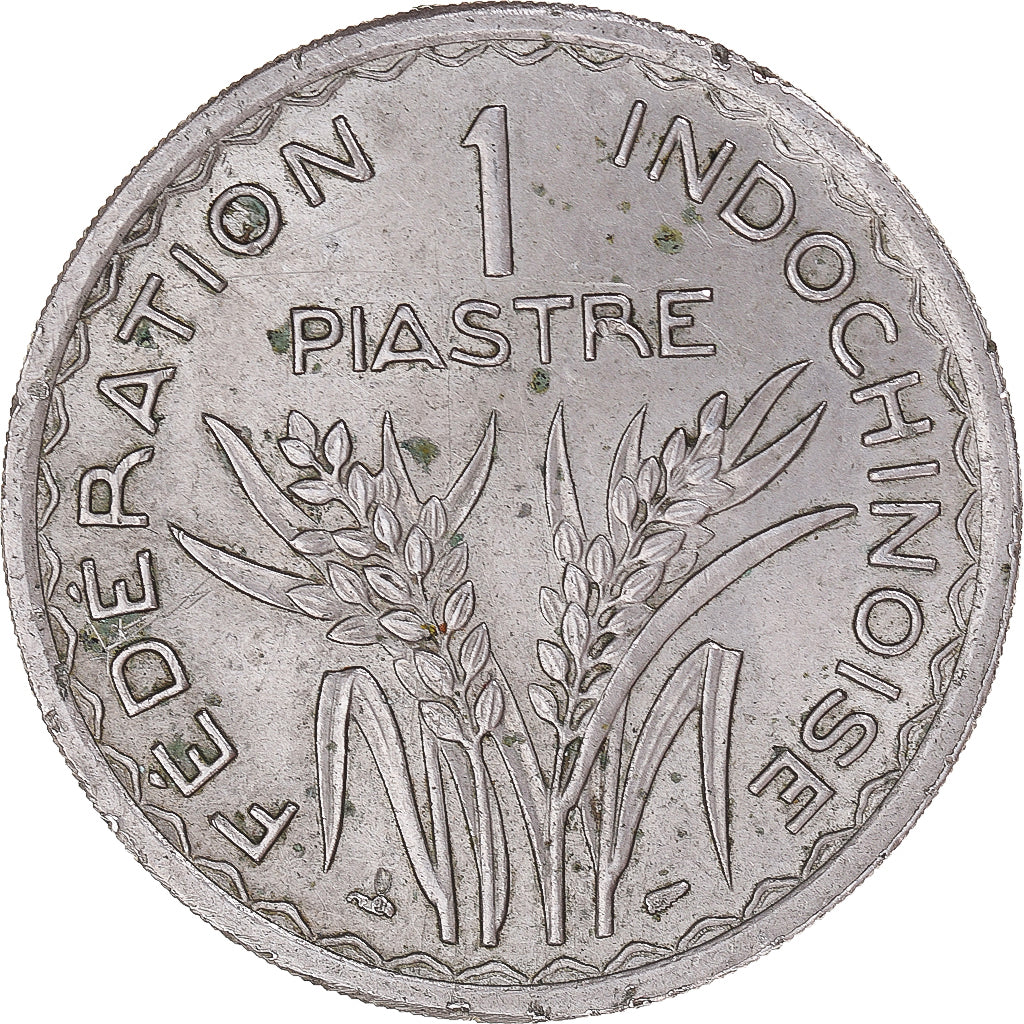 Coin, Indochina, Piastre, 1947