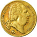 Coin, France, Louis XVIII, Louis XVIII, 20 Francs, 1820, Perpignan, VF(30-35)