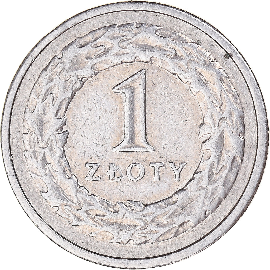 Münze, Polen, Zloty, 1990