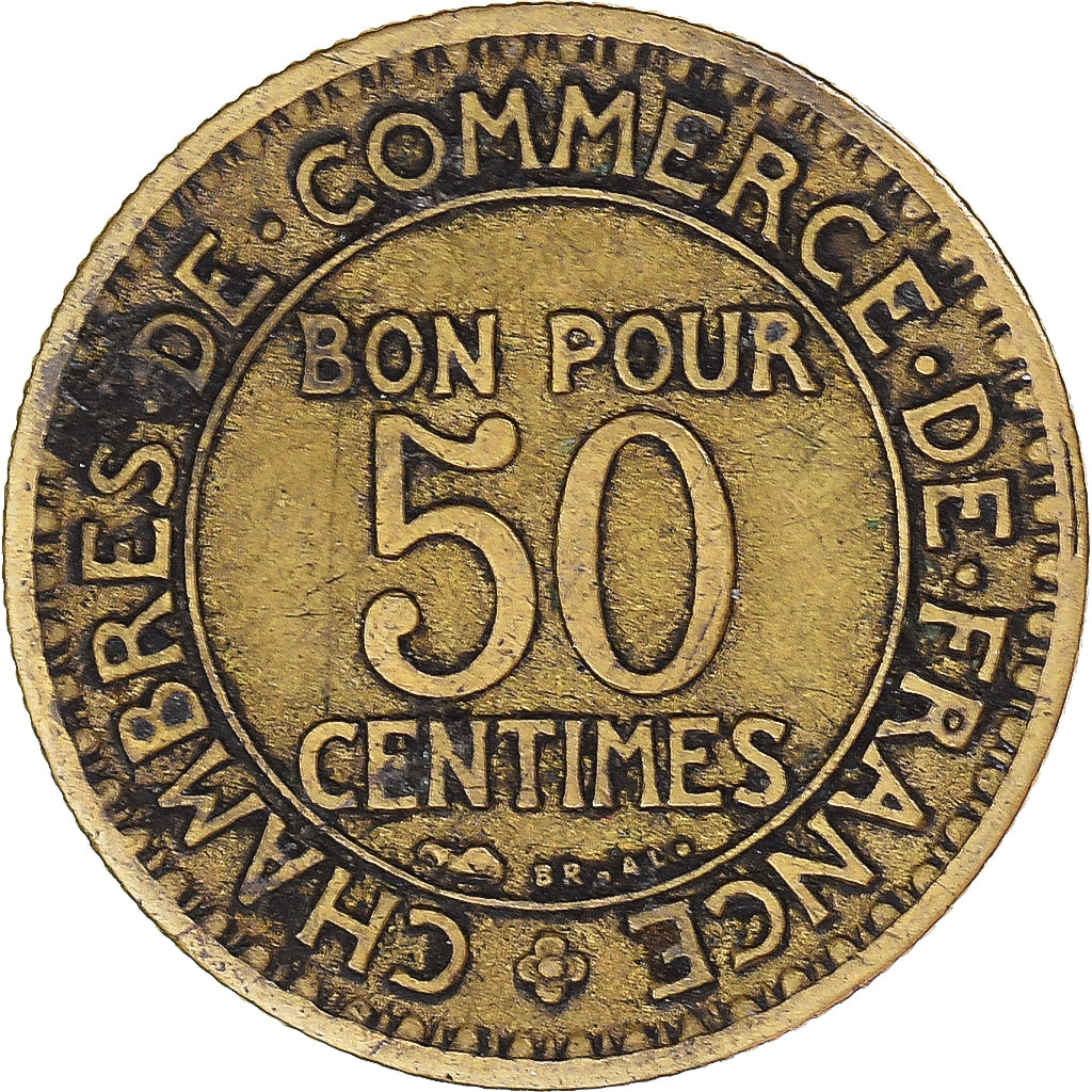 Moneta, Francia, 50 Centimes, 1921