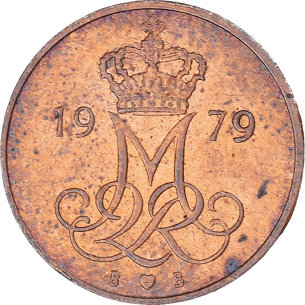 Münze, Dänemark, 5 Öre, 1979