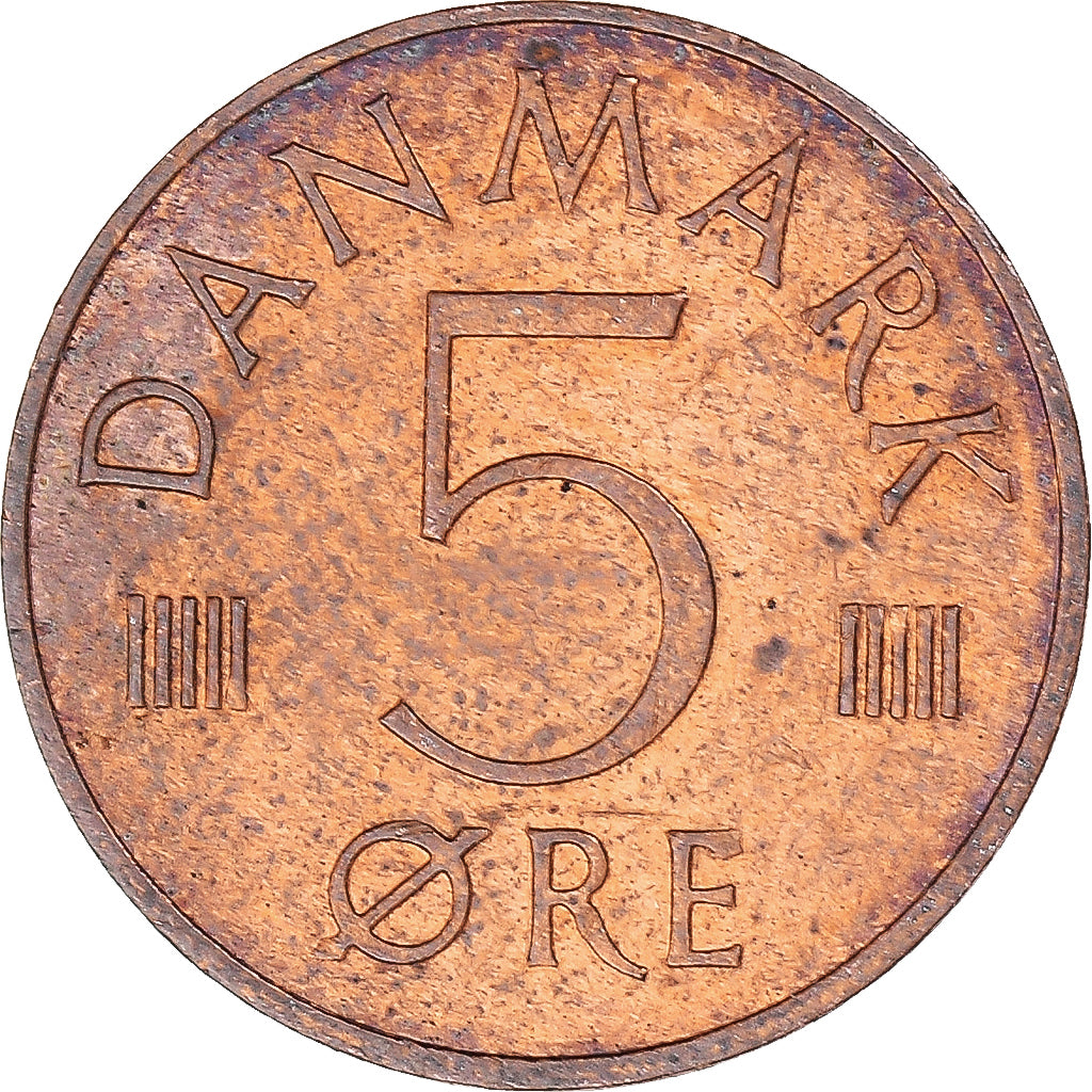 Münze, Dänemark, 5 Öre, 1979