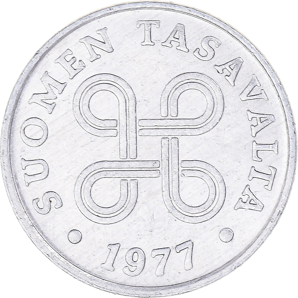 Coin, Finland, Penni, 1977