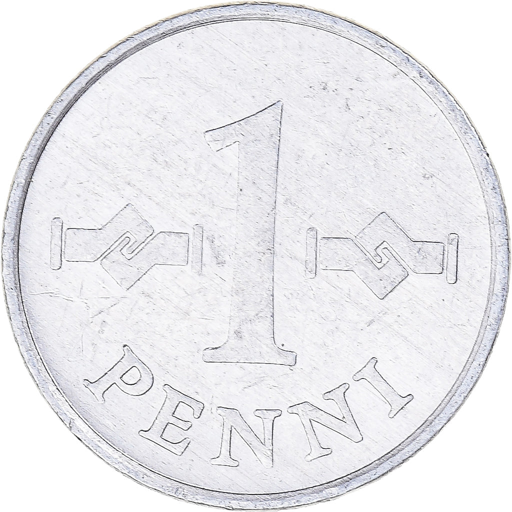 Coin, Finland, Penni, 1977
