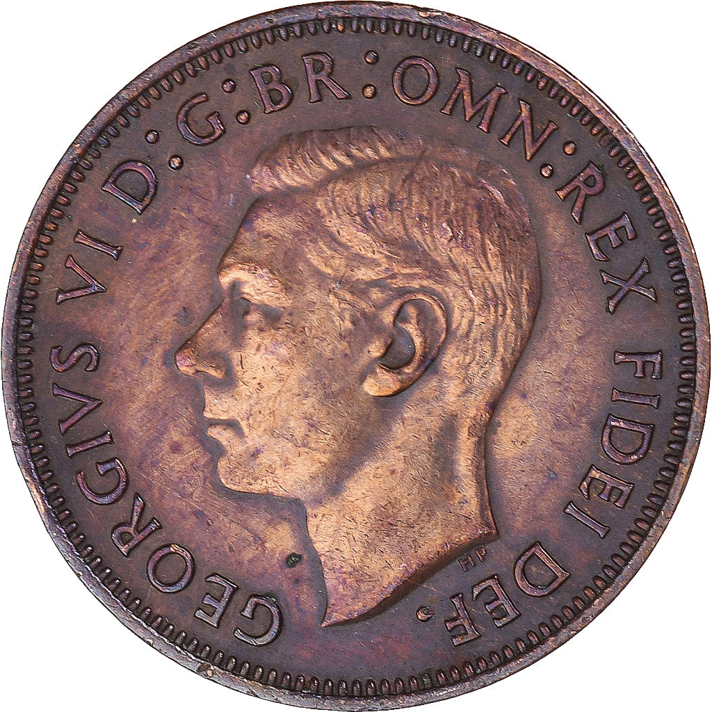 Coin, Great Britain, 1/2 Penny, 1949
