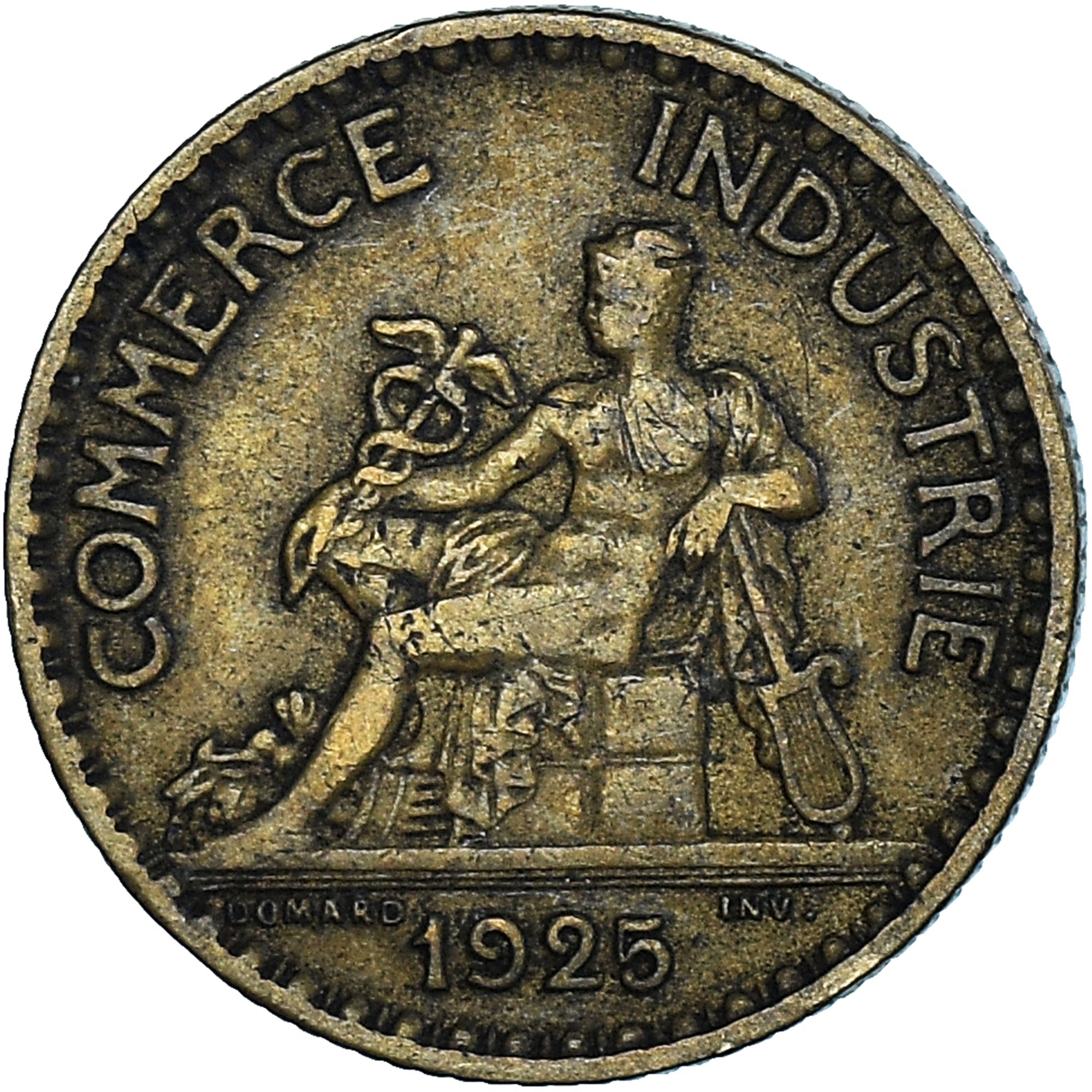 Münze, Frankreich, Franc, 1925