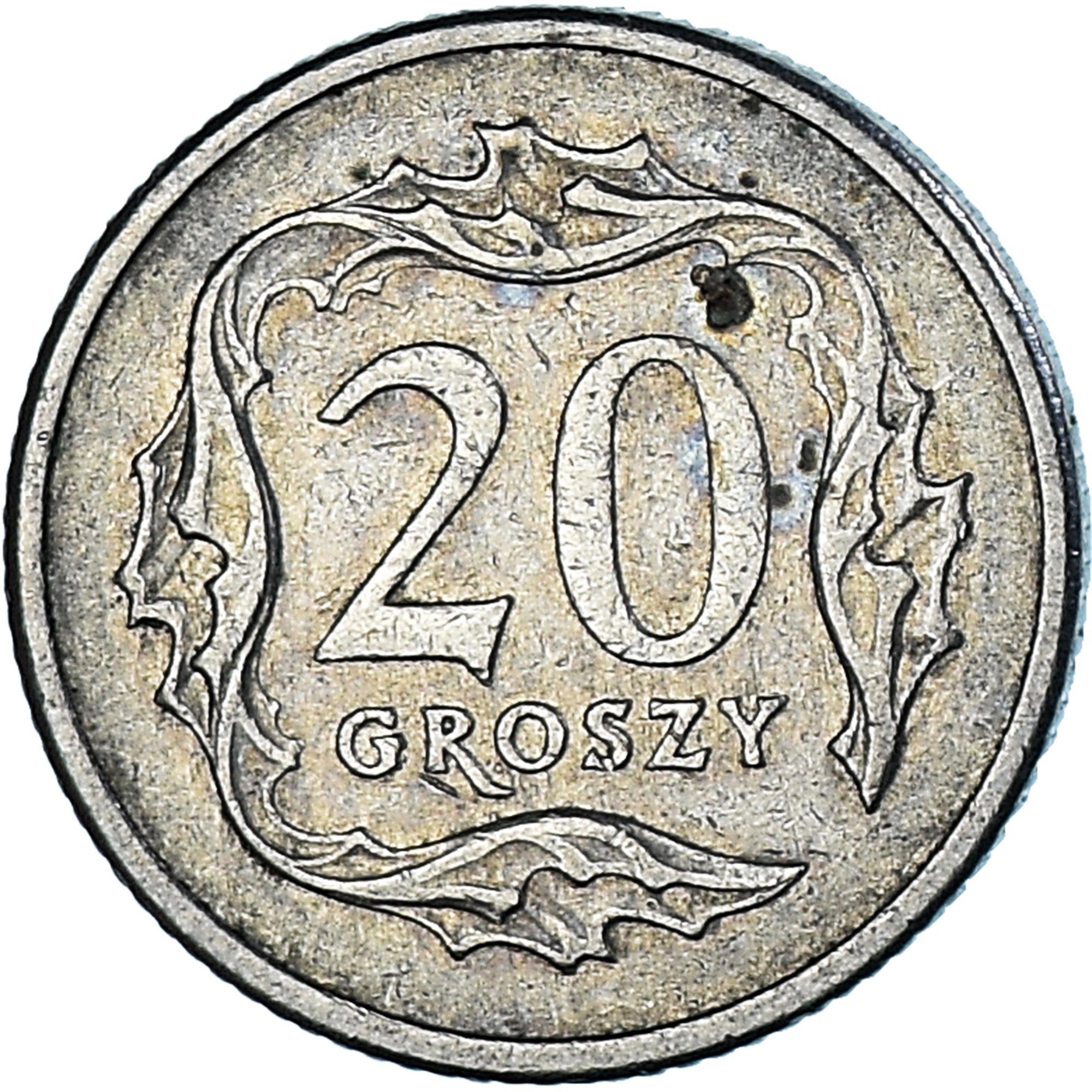 Moneta, Polonia, 20 Groszy, 1996