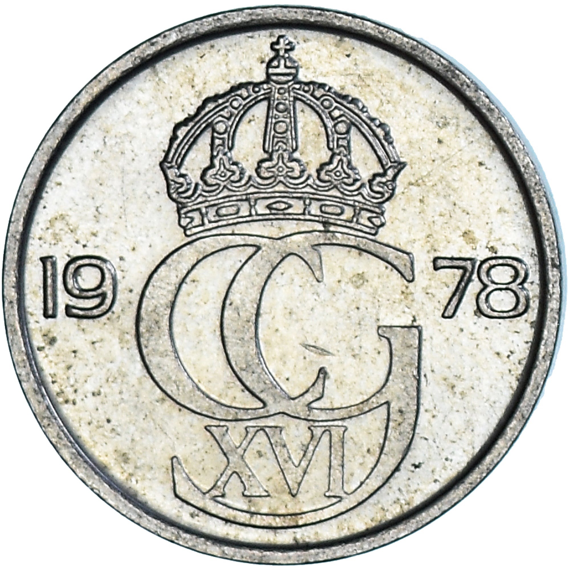 Munten, Zweden, 25 Öre, 1978