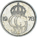 Moneda, Suecia, 25 Öre, 1978
