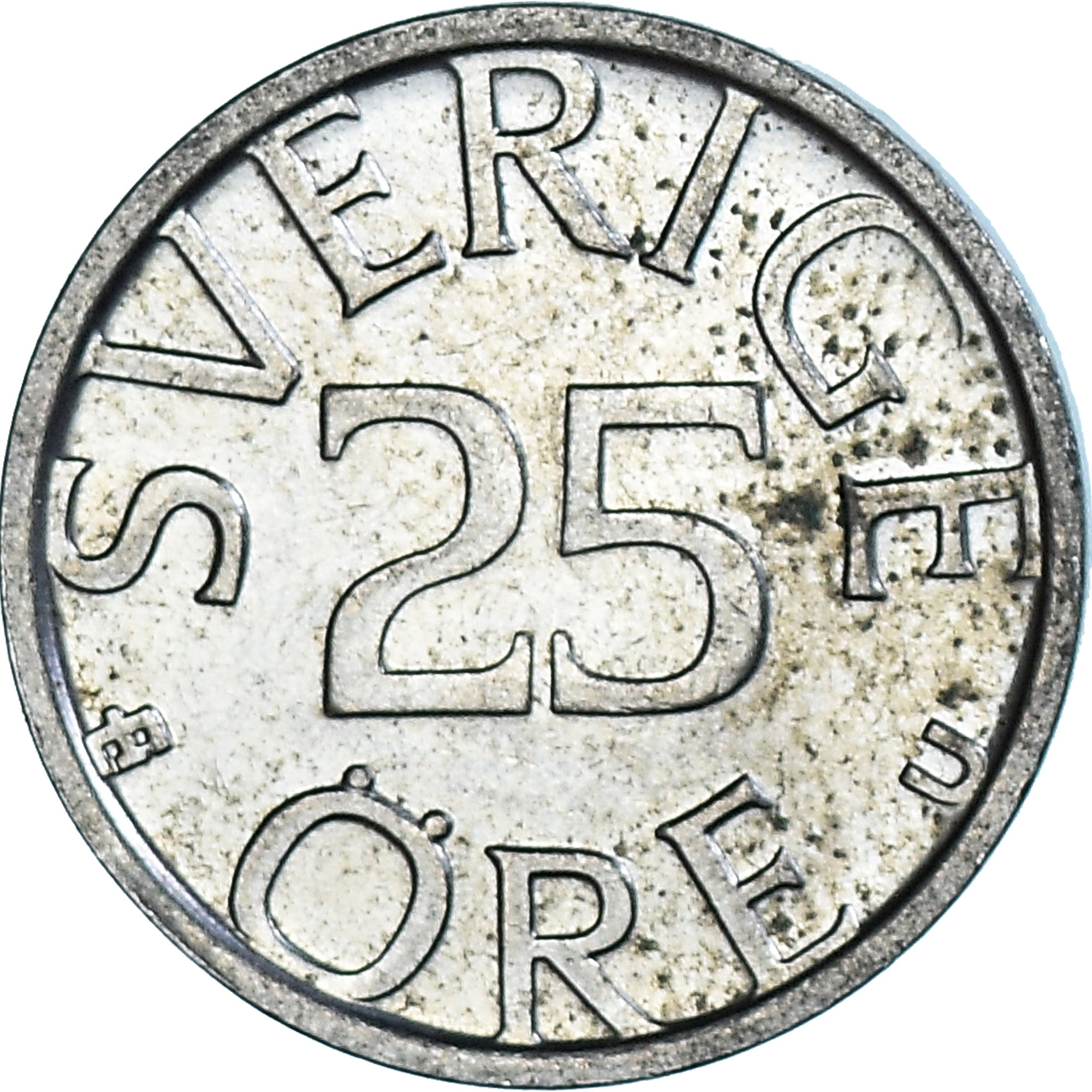 Munten, Zweden, 25 Öre, 1978