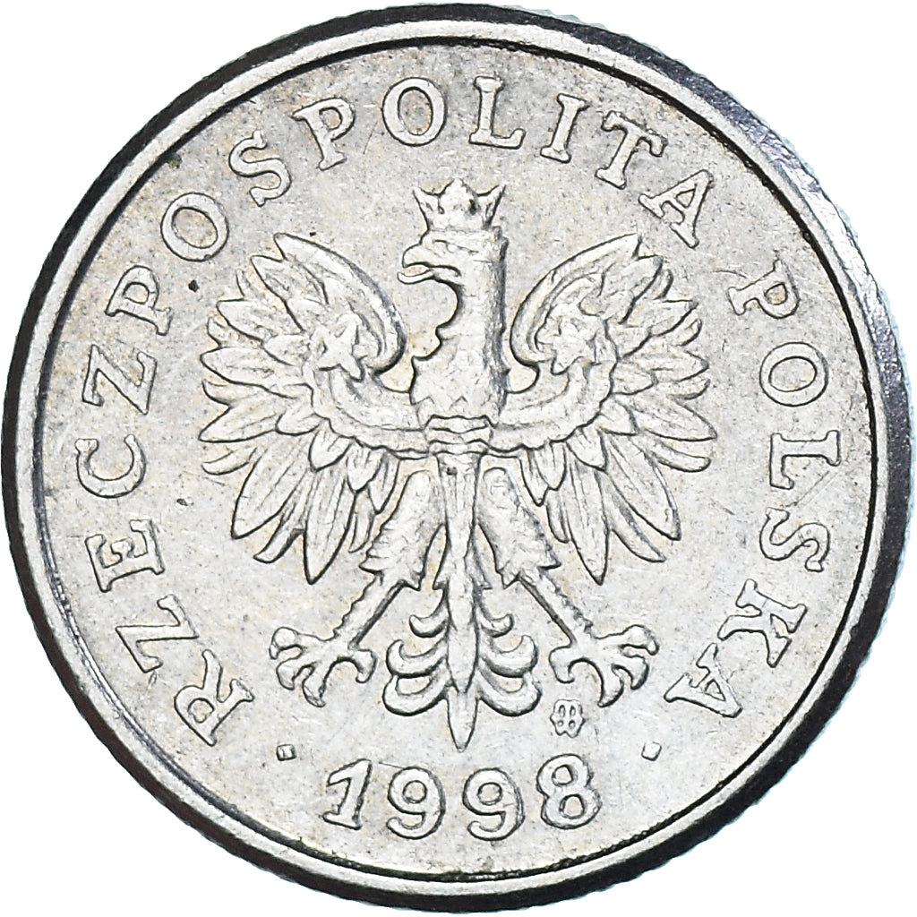 Moneta, Polonia, 20 Groszy, 1998
