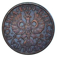 Monnaie, Pologne, Grosz, 1939