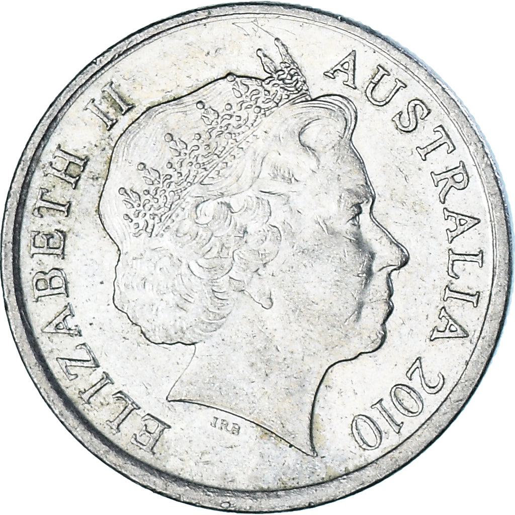 Münze, Australien, 5 Cents, 2010