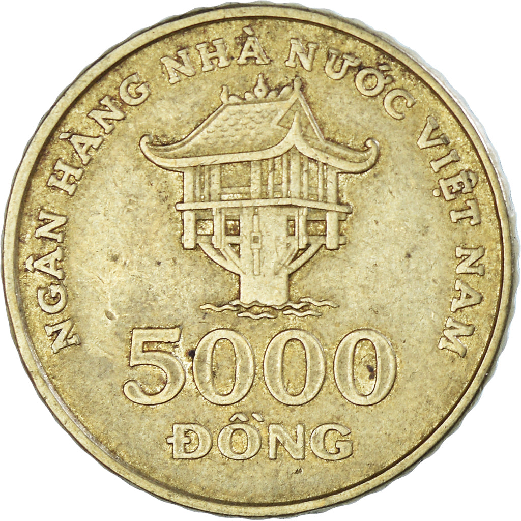 Monnaie, Viet Nam, 5000 Dông, 2003