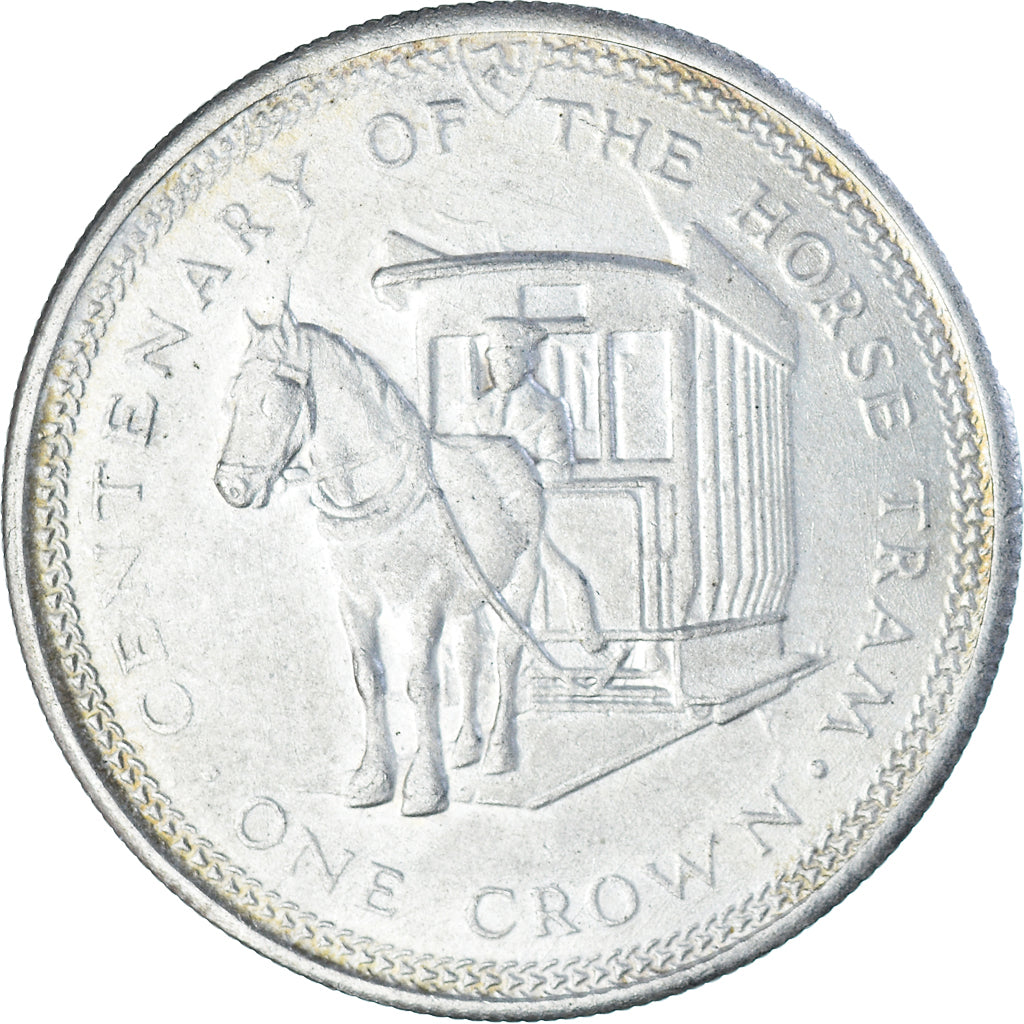 Monnaie, Île de Man, Crown, 1976